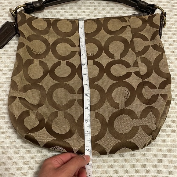 Coach Hobo Kristin Monogrammed Bag - Picture 12 of 16